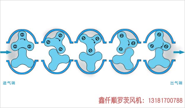 羅茨風(fēng)機(jī)工作原理 羅茨風(fēng)機(jī)工作原理